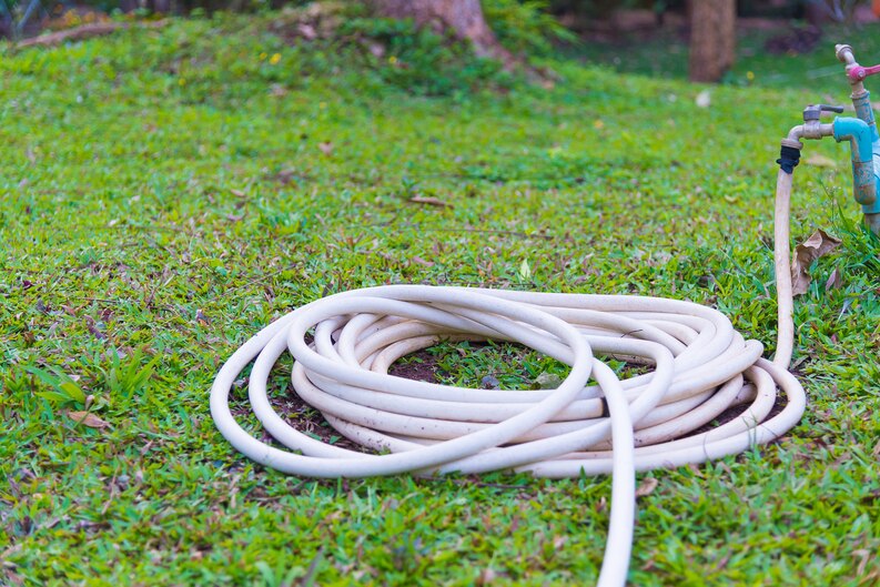 Drain and Store Your Garden Hoses