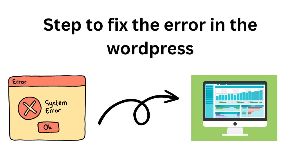 Step to fix the error in the wordpress