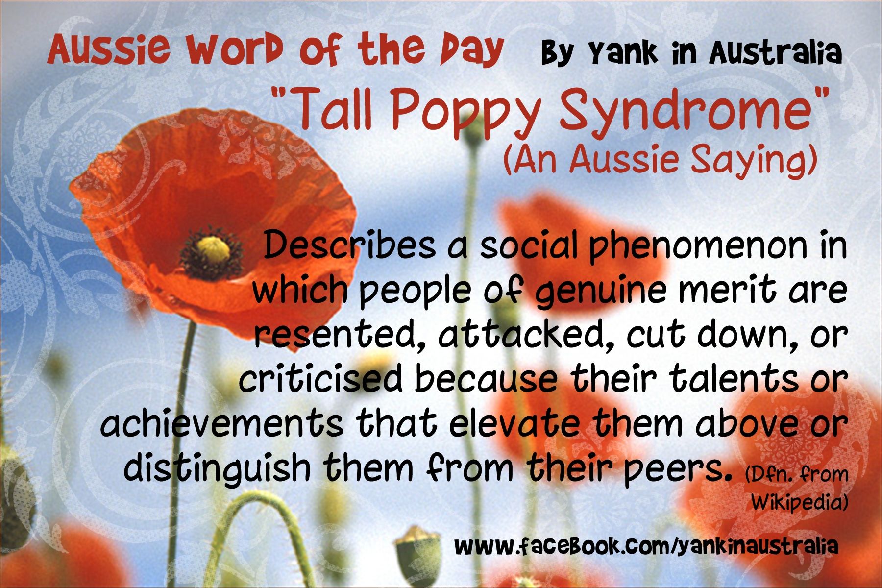 tall poppy syndrome