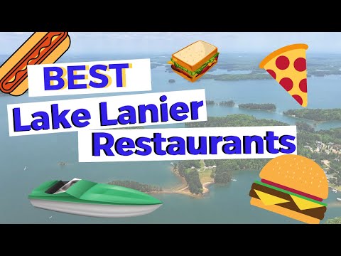 restaurants on lake lanier
